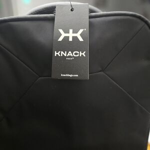 New black unisex knack pack back Pack